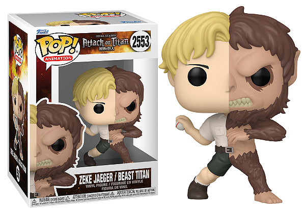 [#Pré-venda] - Funko Pop - Zeke Jaeger - Attack On Titan (2553)