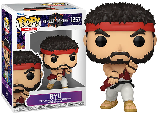 [#Pré-venda] - Funko Pop - Ryu - Street Fighter (1257)