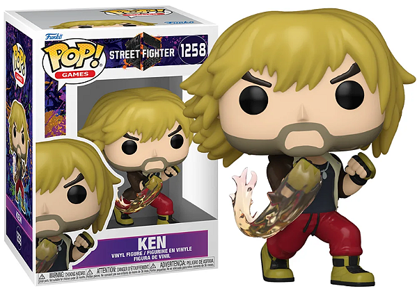 [#Pré-venda] - Funko Pop - Ken - Street Fighter (1258)