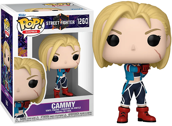 [#Pré-venda] - Funko Pop - Cammy - Street Fighter (1260)