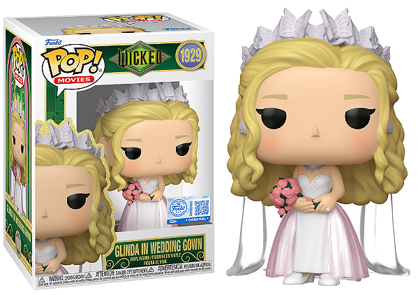 [#Vempraloja] - Funko Pop - Glinda in Wedding Gown Exclusivo - Wicked (1929)