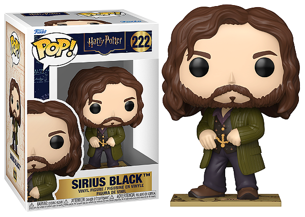 [#Pré-venda] - Funko Pop - Sirius Black (Marauder’s Map) - Harry Potter (222)