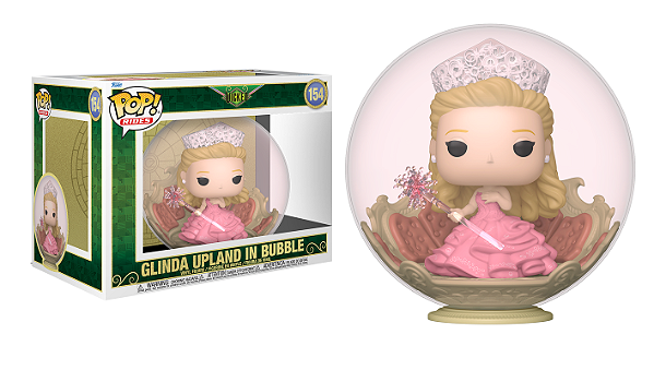 [#Pré-venda] - Funko Pop - Rides Glinda Upland in Bubble - Wicked (154)