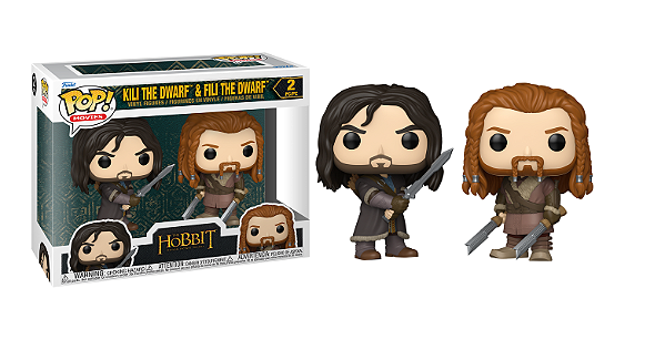 [#Pré-venda] - Funko Pop - Kili the Dwarf & Fili the Dwarf - The Hobbit (2 Pack)