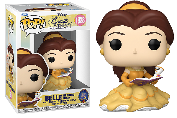 [#Pré-venda] - Funko Pop - Belle Reading Book - Disney A Bela e a Fera (1828)