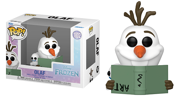 [#Pré-venda] - Funko Pop - Olaf Reading Book - Disney Frozen (1802)