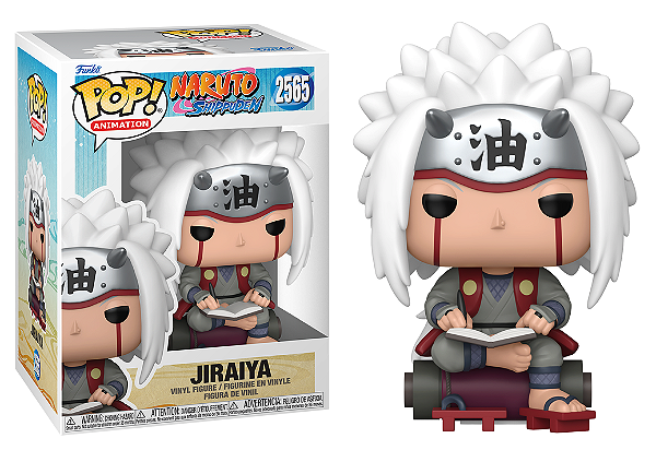 [#Pré-venda] - Funko Pop - Jiraiya Reading Book - Naruto Shippuden (2565)