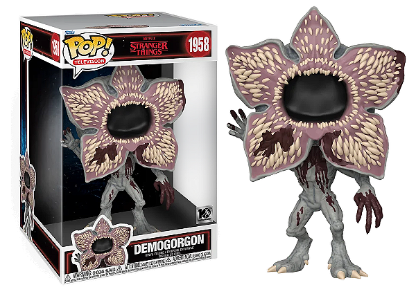 [#Pré-venda] - Funko Pop - Demogorgon Exclusivo Super Sized 10 - Stranger Things (1958)