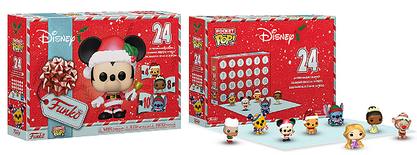[#Pré-venda] - Calendário Funko Pop - Disney Holiday 2026 (24 peças)