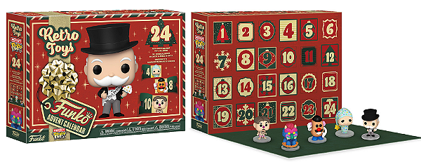 [#Pré-venda] - Calendário Funko Pop - Day Holiday Monopoly (24 peças)