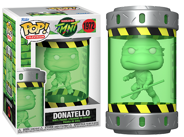 [#Pré-venda] - Funko Pop - Donatello (Ooze Canister) - As Tartarugas Ninja (1972)