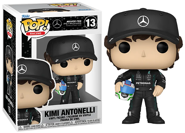 [#Vempraloja] - Funko Pop - Kimi Antonelli - Racing Amg Petronas Formula 1 (13)