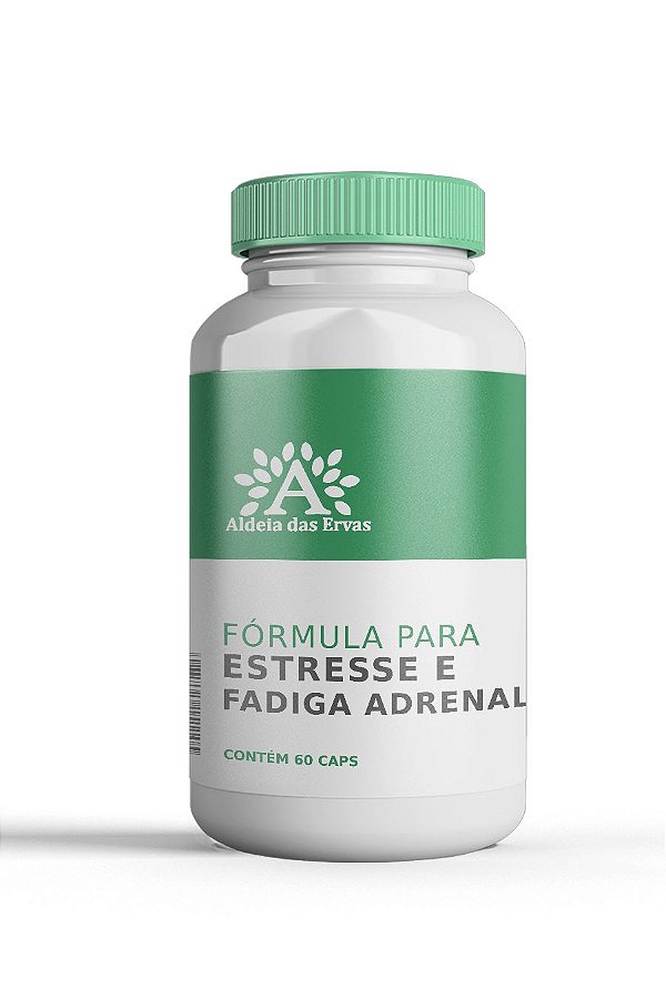 Fórmula para Estresse e Fadiga Adrenal - 30 cápsulas - Aldeia das Ervas