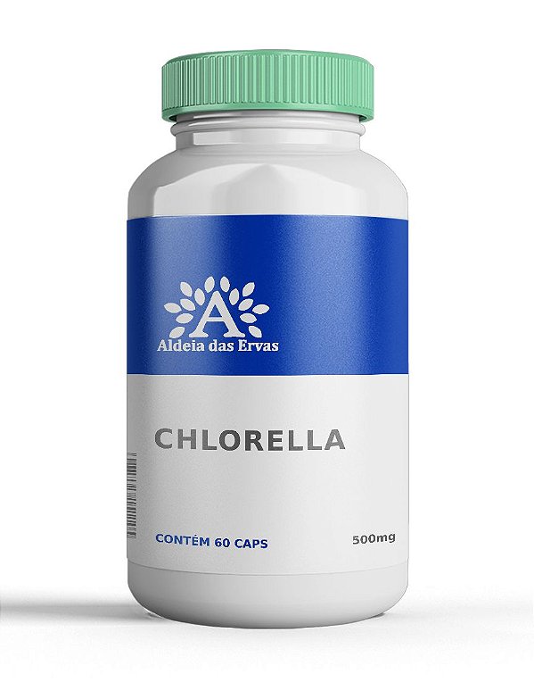 Chlorella 500mg - Aldeia das Ervas