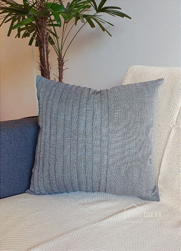 Almofada Studio Side Cinza 45x45