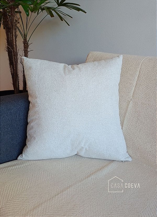 Capa de Almofada Studio Soft Off White 45x45