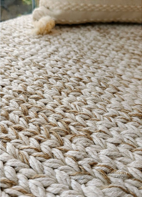 Tapete Premium Tear Algodão Juta Nóre 290 x 400