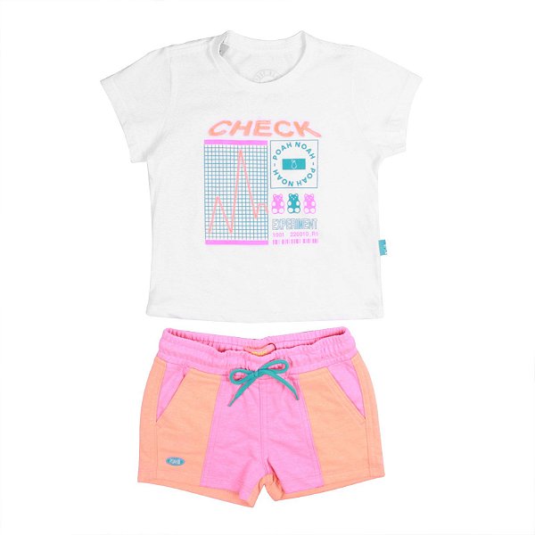 Poah Noah Conjunto Infantil Feminino 46610