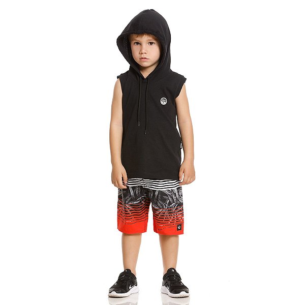 Conjunto Infantil Masculina 46205 Banana Danger