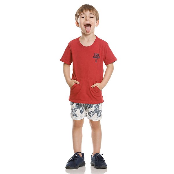 Conjunto Infantil Masculina 46221 Banana Danger