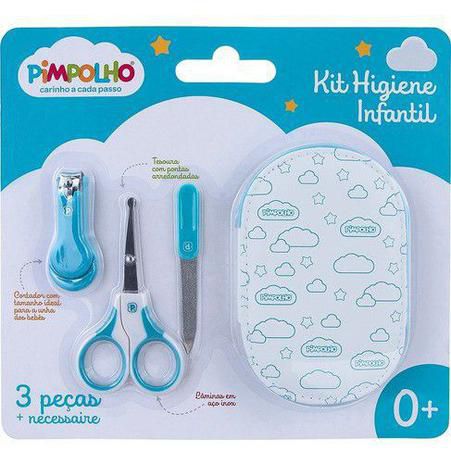 Pimpolho Kit de Higiene Infantil para Bebê e Crianças  88891