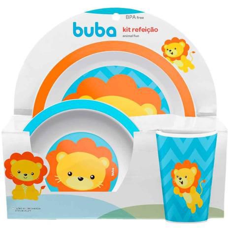 Kit Refeição para Bebês e Crianças 10734 Buba Baby