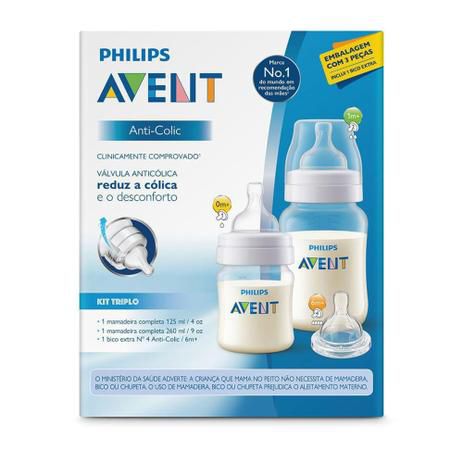 Kit Mamadeira SCD809/16 Philips Avent Brasil