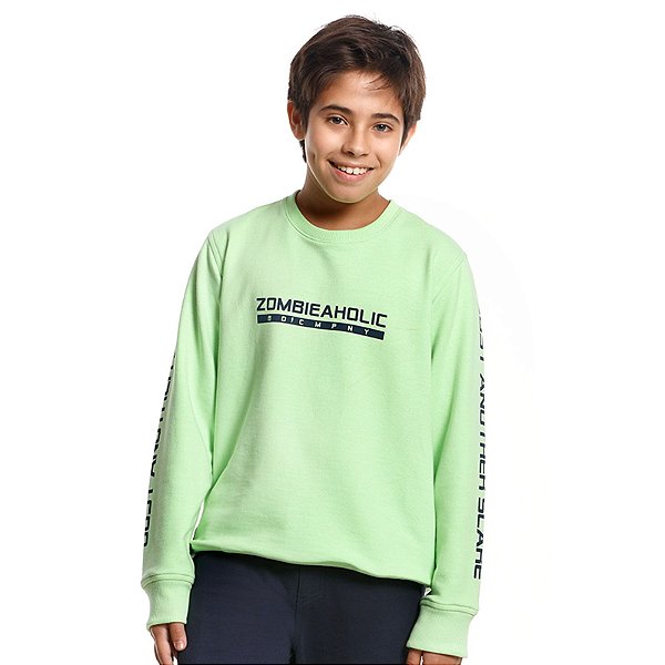 Blusa Infantil Masculina Manga Longa 45355 Banana Danger