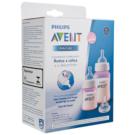 Kit Mamadeira SCD809/36 Philips Avent Brasil