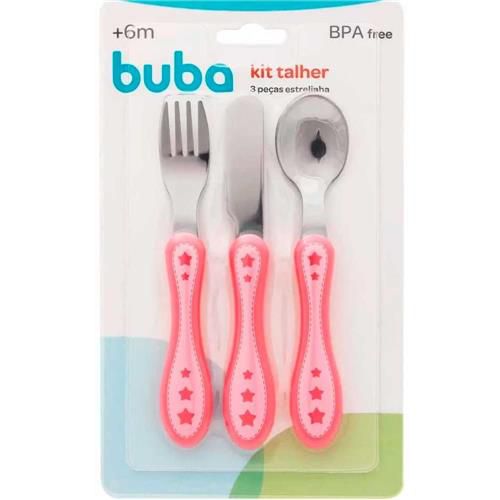 Colher Infantil Alimentação Infantil para Bebê 10677 Buba Baby