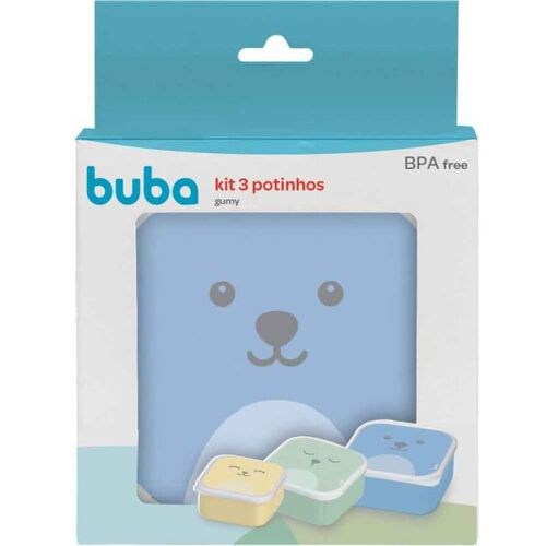 Kit Potes para Bebês e crianças 12108 Buba Baby