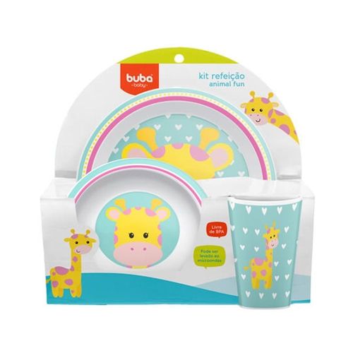 Kit Refeição para Bebês e Crianças 10736 Buba Baby