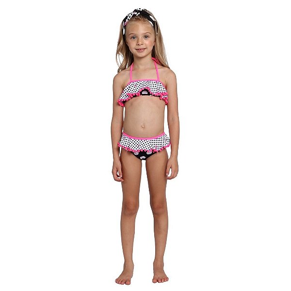 Biquini Infantil Feminino Sirikids Colorido 36513