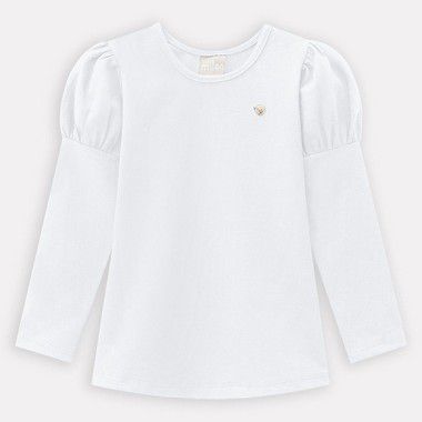 Blusa Infantil Feminina Manga Longa 12312 Kyly