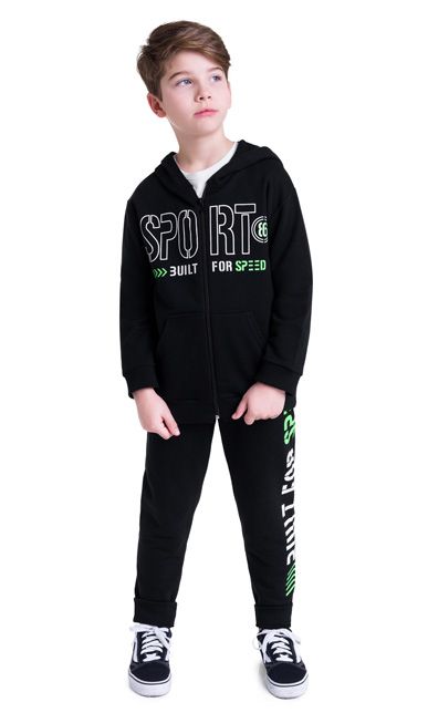 Conjunto Infantil Masculino Manga Longa Kyly 207757