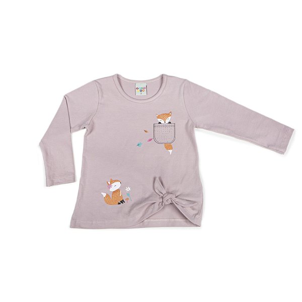 Blusa Infantil Feminina Raposa Have Fun 25208