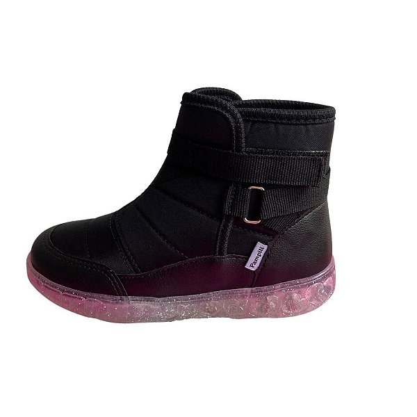 Bota Infantil Feminina com Led Pampili 670010