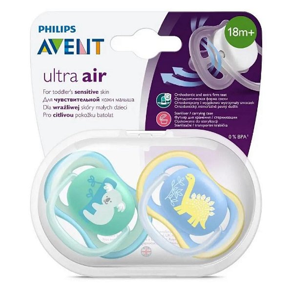 Chupeta Avent Dupla Ultra Air Scf349/11