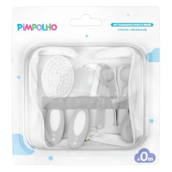 Kit Higiene Infantil com necessaire 5 peças  Pimpolho 92563