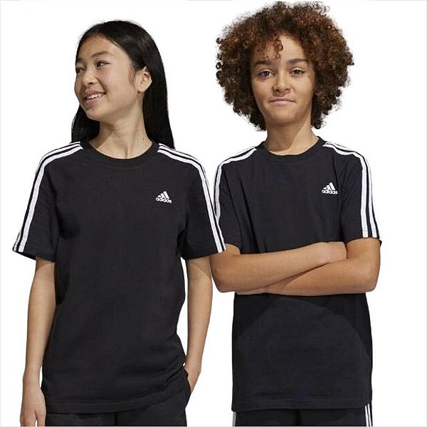 Camiseta Infantil Adulto 3 Listras Adidas HR6330
