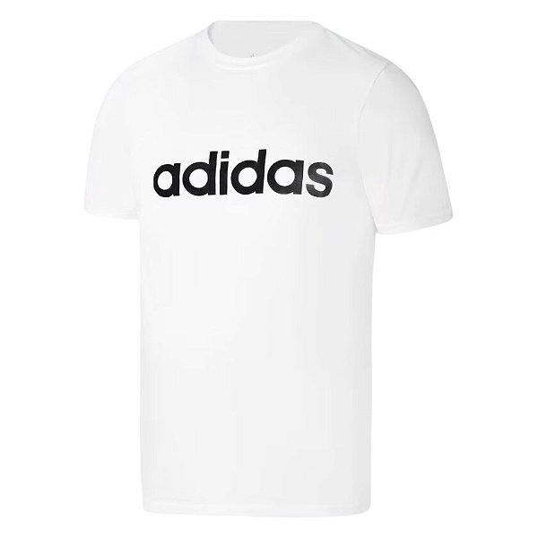 Camiseta Off White Masculina Logo Linear Adidas IN7959