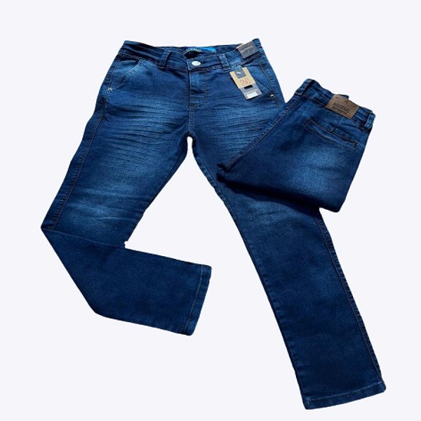 Calça Jeans Escura Infantil Nacional Jeans 2766