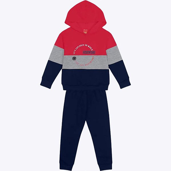 Conjunto Moletom Infantil Masculino Kyly 1000150