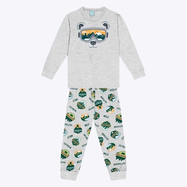 Pijama Brilha no Escuro Infantil Masculino Kyly 1000172