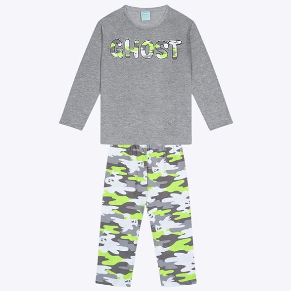 Pijama Brilha no Escuro Infantil Masculino Kyly 1000168