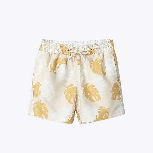 Shorts Estampado Bege Infantil Menino Hering Kids Kvj34zsi