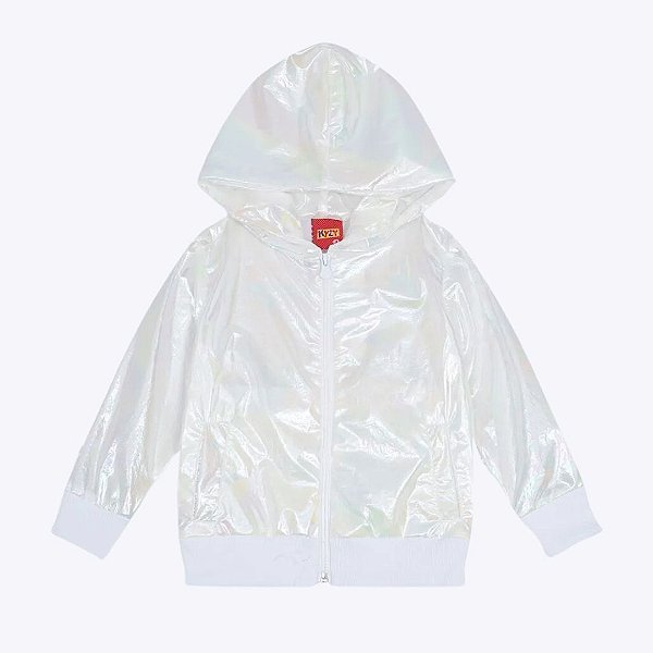 Jaqueta Corta Vento com Capuz Infantil Feminina Kyly  208.061