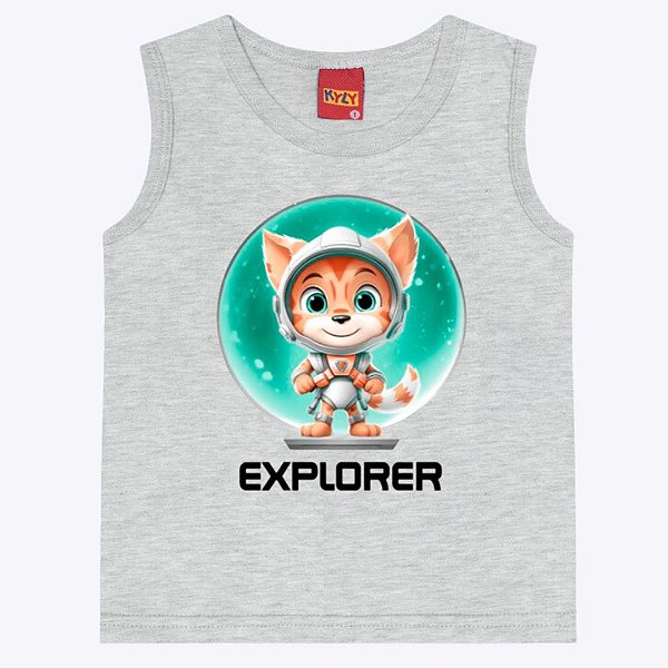 Regata Cachorrinho Infantil Masculina Kyly 1000349