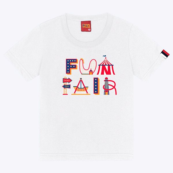 Camiseta Manga Curta Infantil Masculina Kyly 1000353