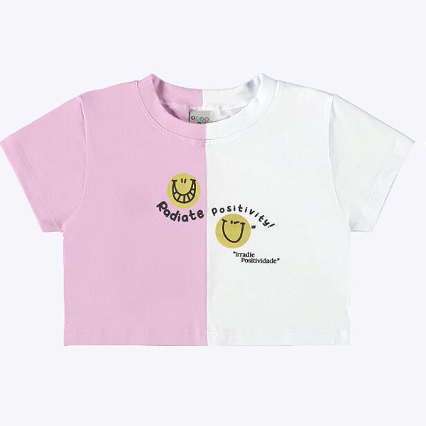 Blusa Cropped Infantil Menina Have Fun 28921